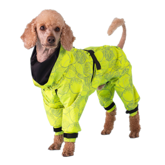 PAIKKA Rain Suit - pláštěnka pro psy -  žlutá