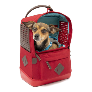 Kurgo Nomad Carrier - turistický batoh na psa do 6,8 kg, červený