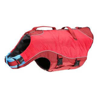 Kurgo Surf N Turf Dog Life Jacket - plovací vesta pro psy - červená