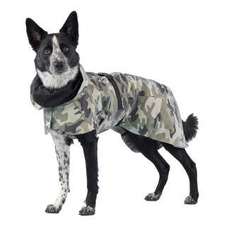 PAIKKA Recovery Raincoat - pláštěnka pro psy - camo