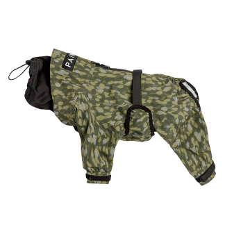 PAIKKA Rain Suit - pláštěnka pro psy -  tmavě zelená