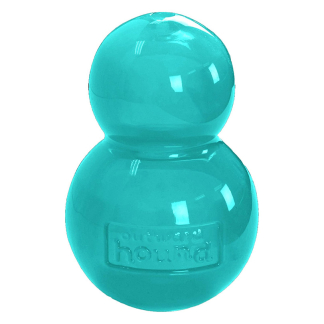 Planet Dog Double-Tuff - interaktivní hračka na pamlsky - modrá, 10 cm (vel. M)