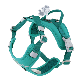 Hurtta Weekend Warrior Harness II ECO Peacock - postroj pro psy - paví zeleň