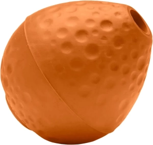 Ruffwear Turnup – odolný házecí míček pro psy s nepředvídatelným odskokem, Campfire Orange