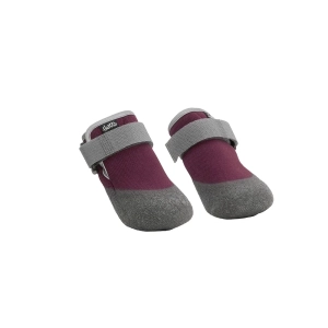 Hurtta Weekend Warrior Boots - ochranné botičky pro psy, lilková (2 ks)